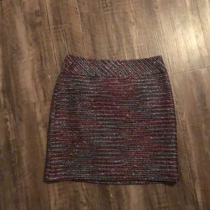 Loft Multicolored Skirt